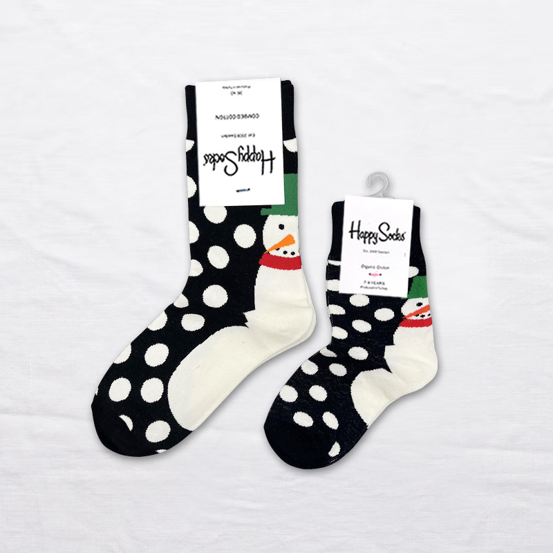 Happy Socks children's socks mid tube socks men and women wear lovely wholesale - Picture 63 of 120