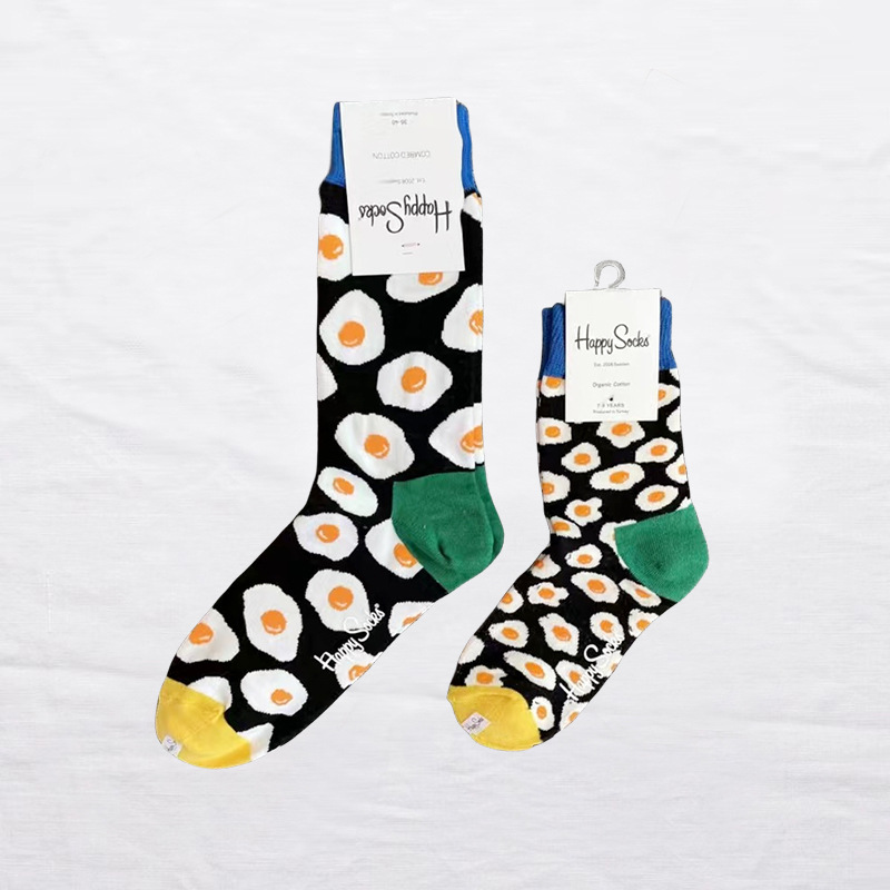 Happy Socks children's socks mid tube socks men and women wear lovely wholesale - Picture 65 of 120