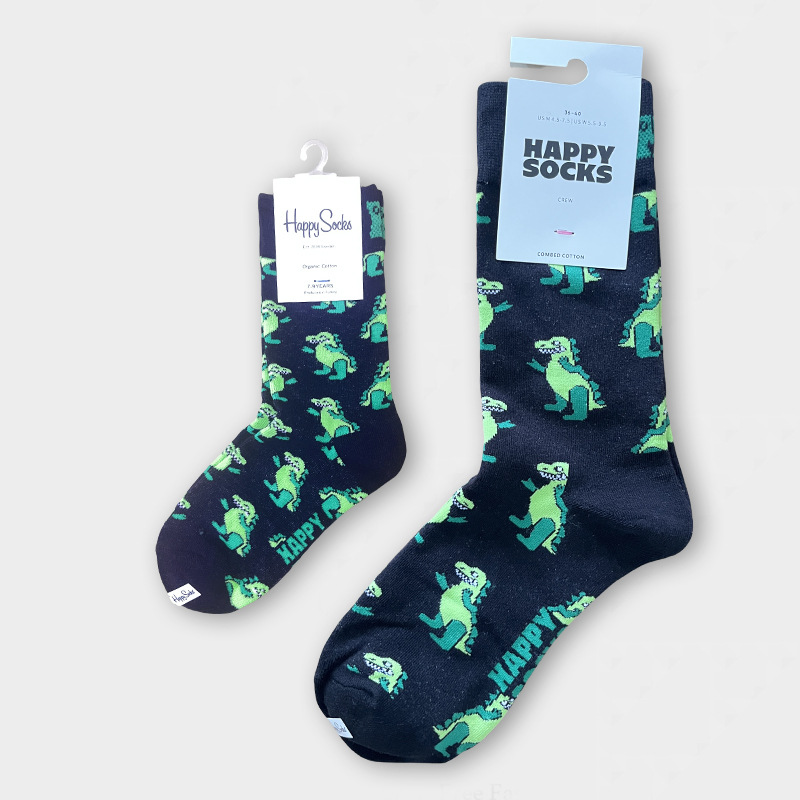 Happy Socks children's socks mid tube socks men and women wear lovely wholesale - Picture 75 of 120