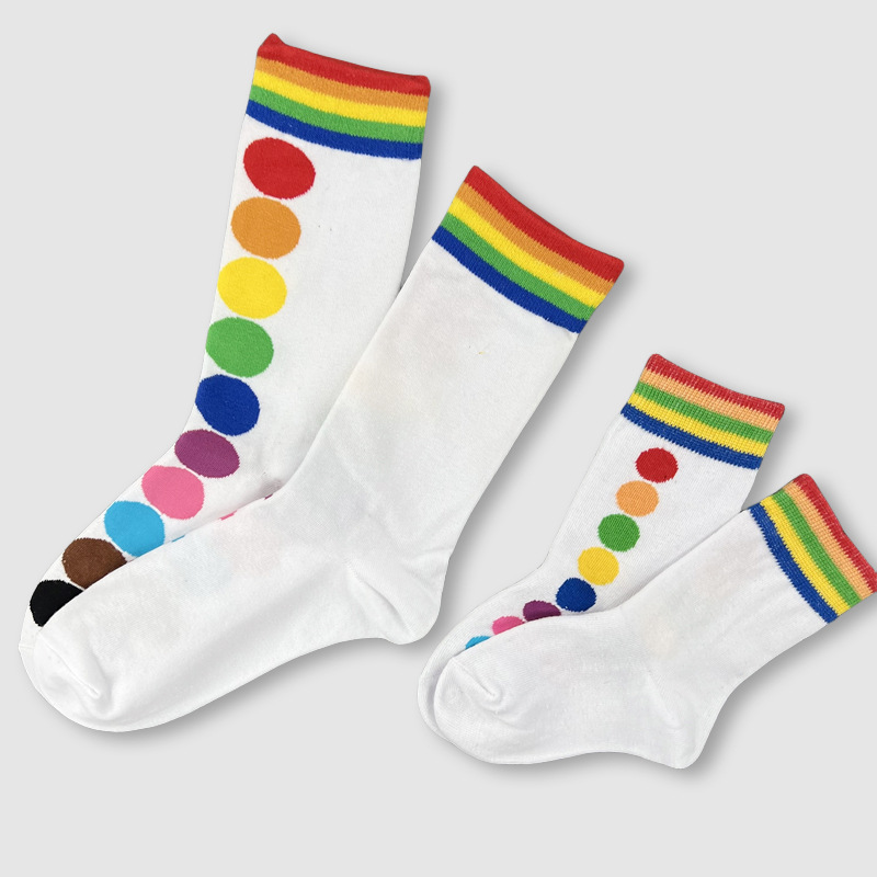 Happy Socks children's socks mid tube socks men and women wear lovely wholesale - Picture 80 of 120