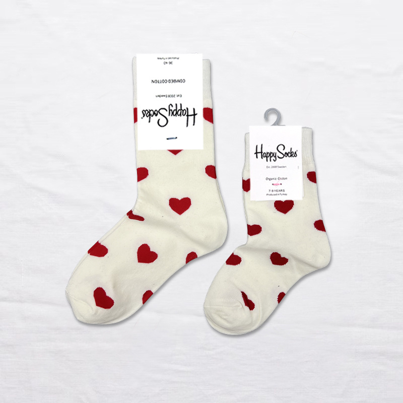 Happy Socks children's socks mid tube socks men and women wear lovely wholesale - Picture 81 of 120