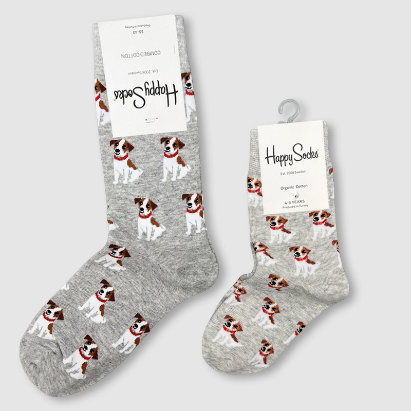 Happy Socks children's socks mid tube socks men and women wear lovely wholesale - Picture 99 of 120