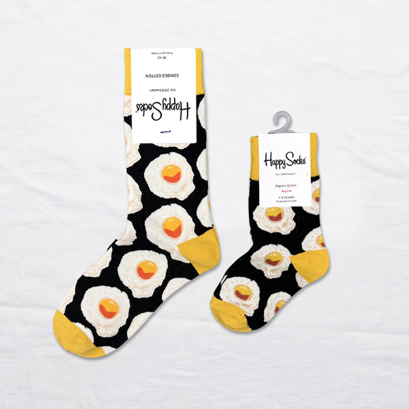 Happy Socks children's socks mid tube socks men and women wear lovely wholesale - Picture 102 of 120