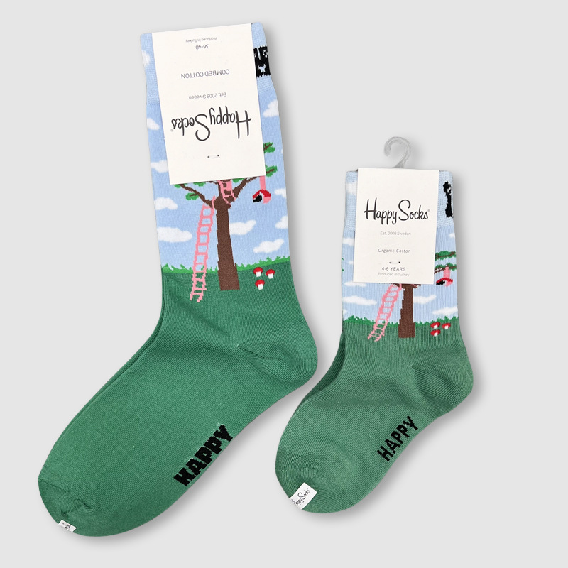 Happy Socks children's socks mid tube socks men and women wear lovely wholesale - Picture 104 of 120