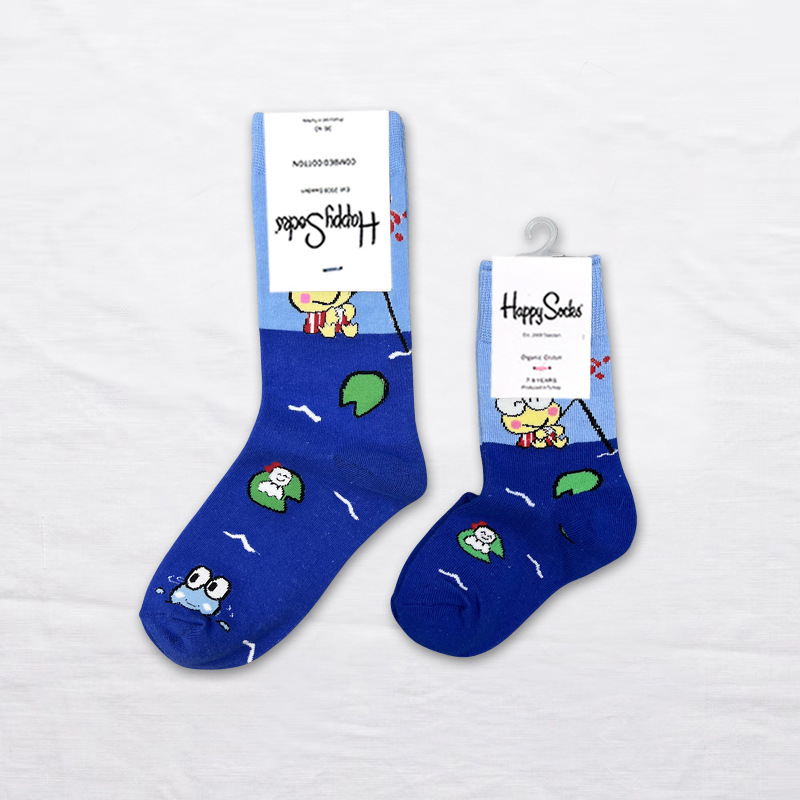 Happy Socks children's socks mid tube socks men and women wear lovely wholesale - Picture 105 of 120