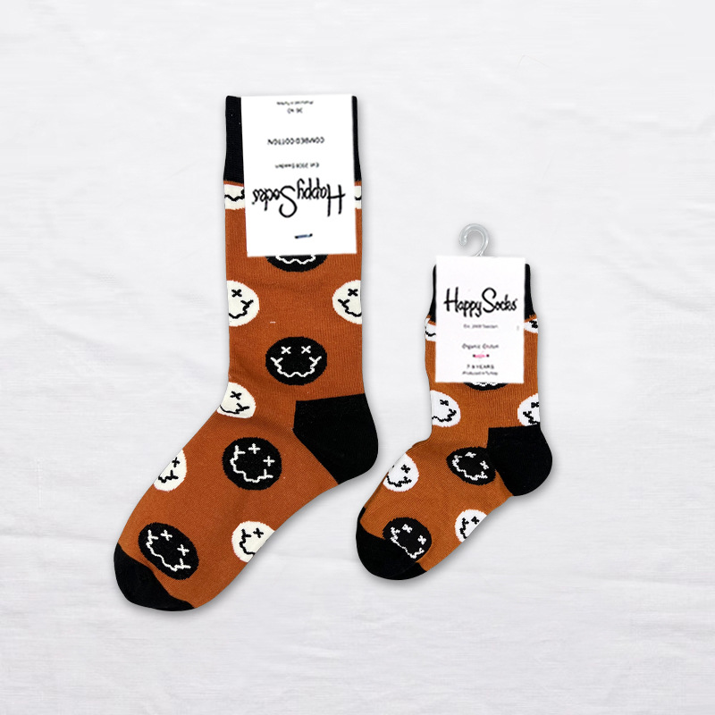 Happy Socks children's socks mid tube socks men and women wear lovely wholesale - Picture 107 of 120