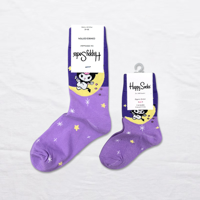 Happy Socks children's socks mid tube socks men and women wear lovely wholesale - Picture 116 of 120