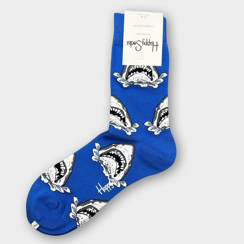 Happy Socks Hombre Algodón Calcetines Medio Tubo Calcetines Transpirables - Imagen 27 de 134