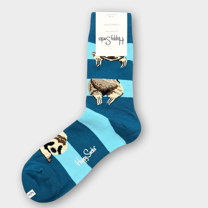 Happy Socks Hombre Algodón Calcetines Medio Tubo Calcetines Transpirables - Imagen 44 de 134
