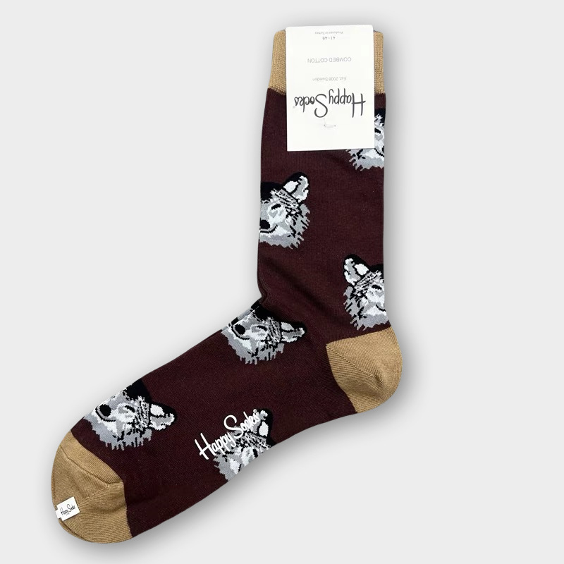 Happy Socks Hombre Algodón Calcetines Medio Tubo Calcetines Transpirables - Imagen 70 de 134
