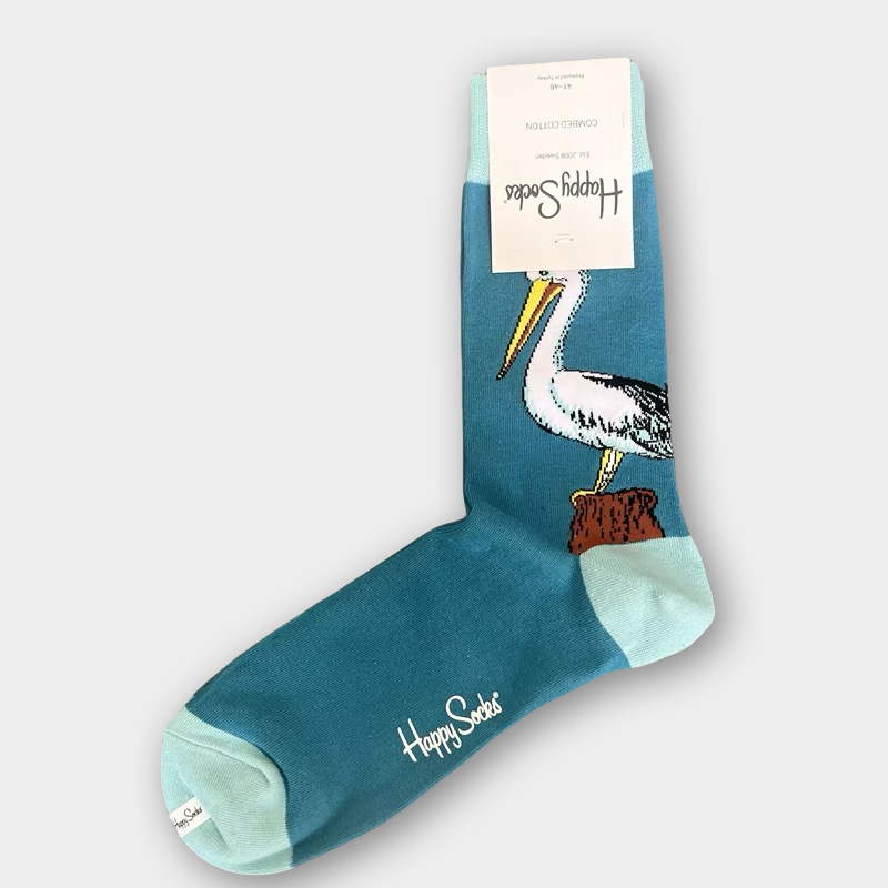 Happy Socks Hombre Algodón Calcetines Medio Tubo Calcetines Transpirables - Imagen 72 de 134