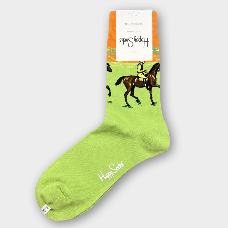Happy Socks Hombre Algodón Calcetines Medio Tubo Calcetines Transpirables - Imagen 81 de 134