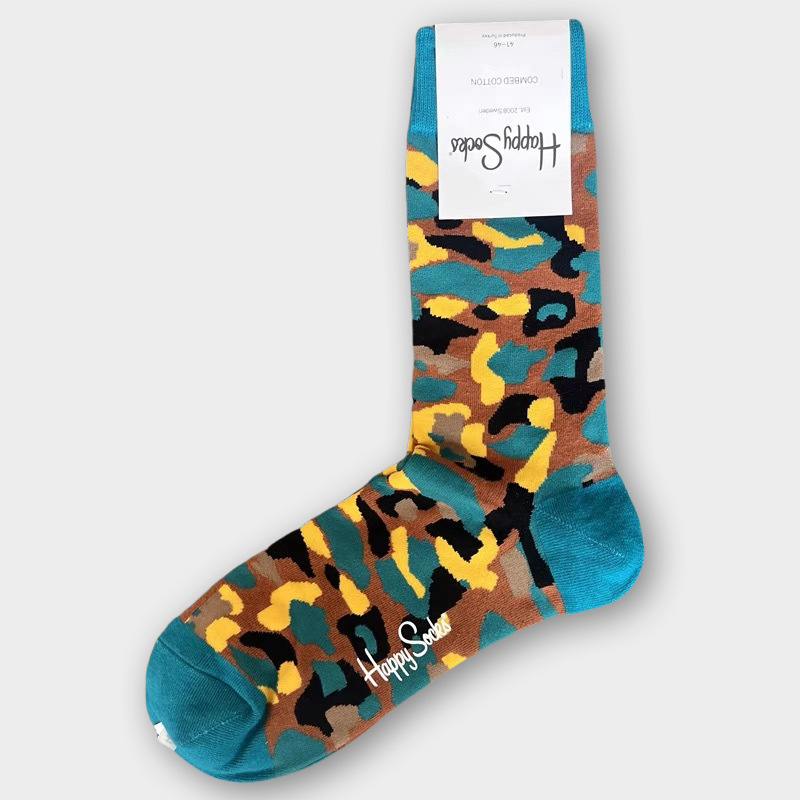 Happy Socks Hombre Algodón Calcetines Medio Tubo Calcetines Transpirables - Imagen 92 de 134