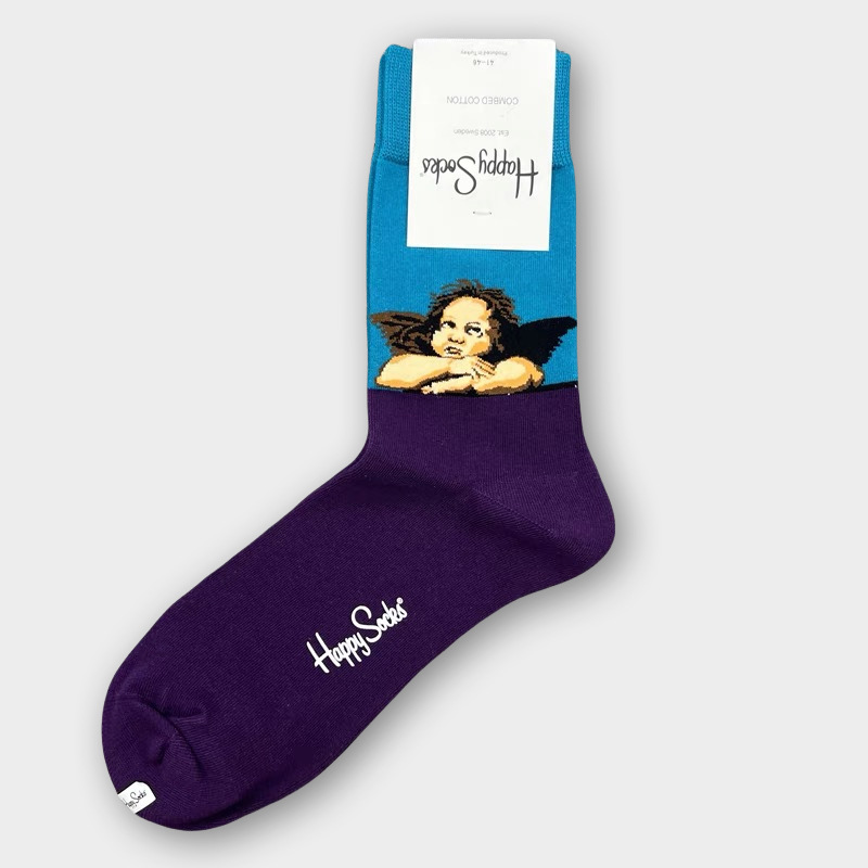 Happy Socks Hombre Algodón Calcetines Medio Tubo Calcetines Transpirables - Imagen 94 de 134