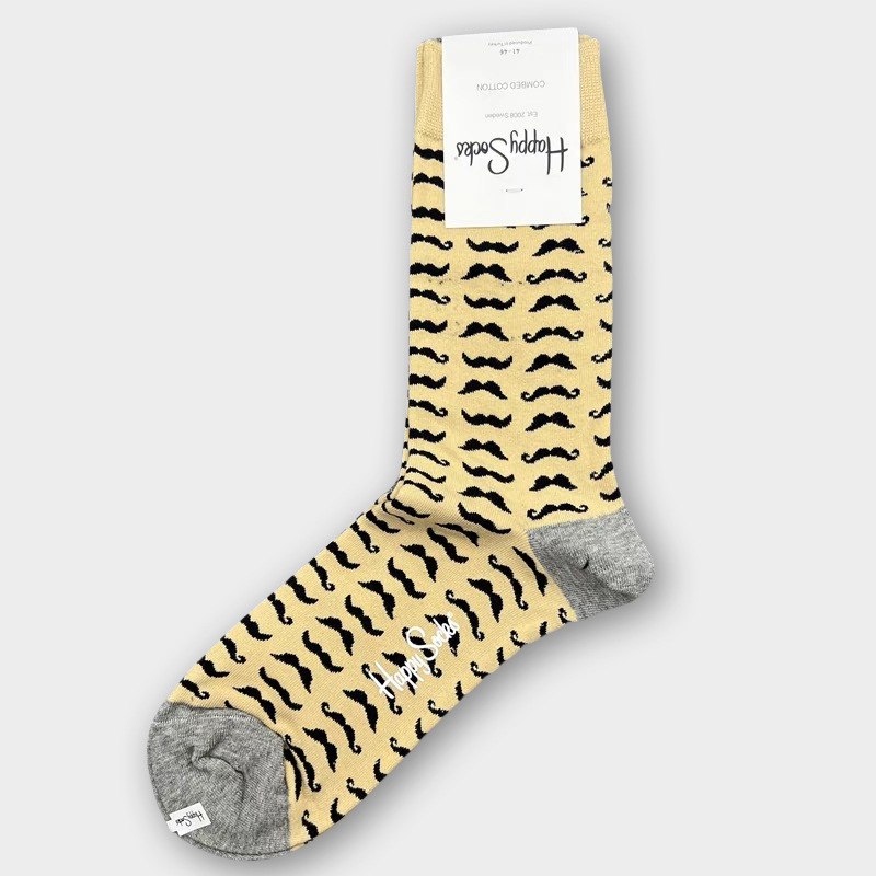 Happy Socks Hombre Algodón Calcetines Medio Tubo Calcetines Transpirables - Imagen 104 de 134