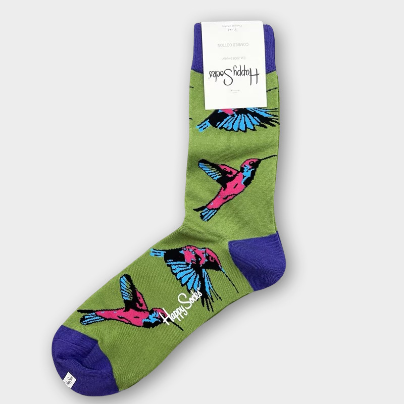 Happy Socks Hombre Algodón Calcetines Medio Tubo Calcetines Transpirables - Imagen 105 de 134