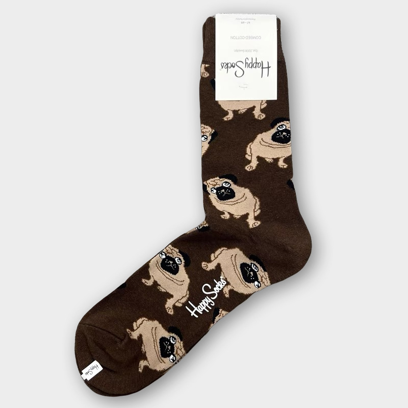 Happy Socks Hombre Algodón Calcetines Medio Tubo Calcetines Transpirables - Imagen 107 de 134