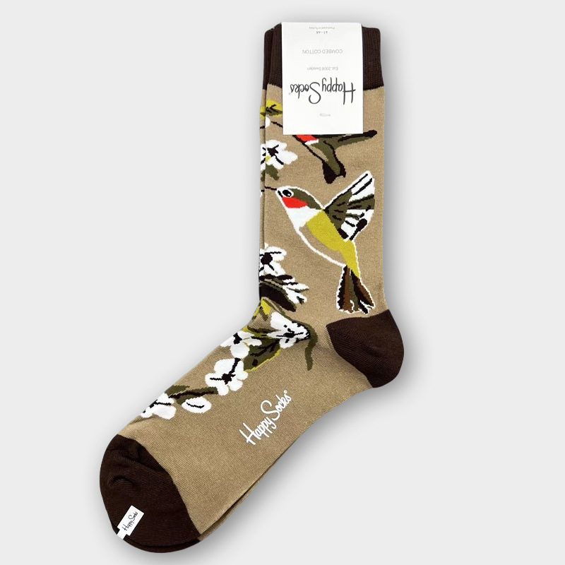 Happy Socks Hombre Algodón Calcetines Medio Tubo Calcetines Transpirables - Imagen 118 de 134