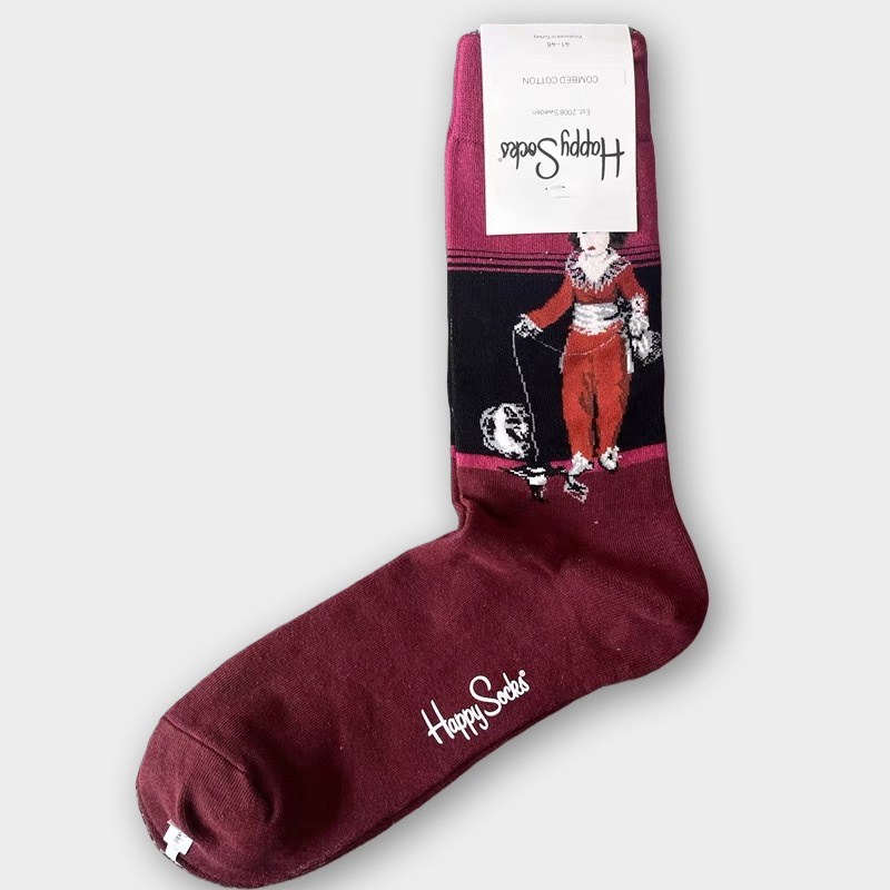 Happy Socks Hombre Algodón Calcetines Medio Tubo Calcetines Transpirables - Imagen 126 de 134