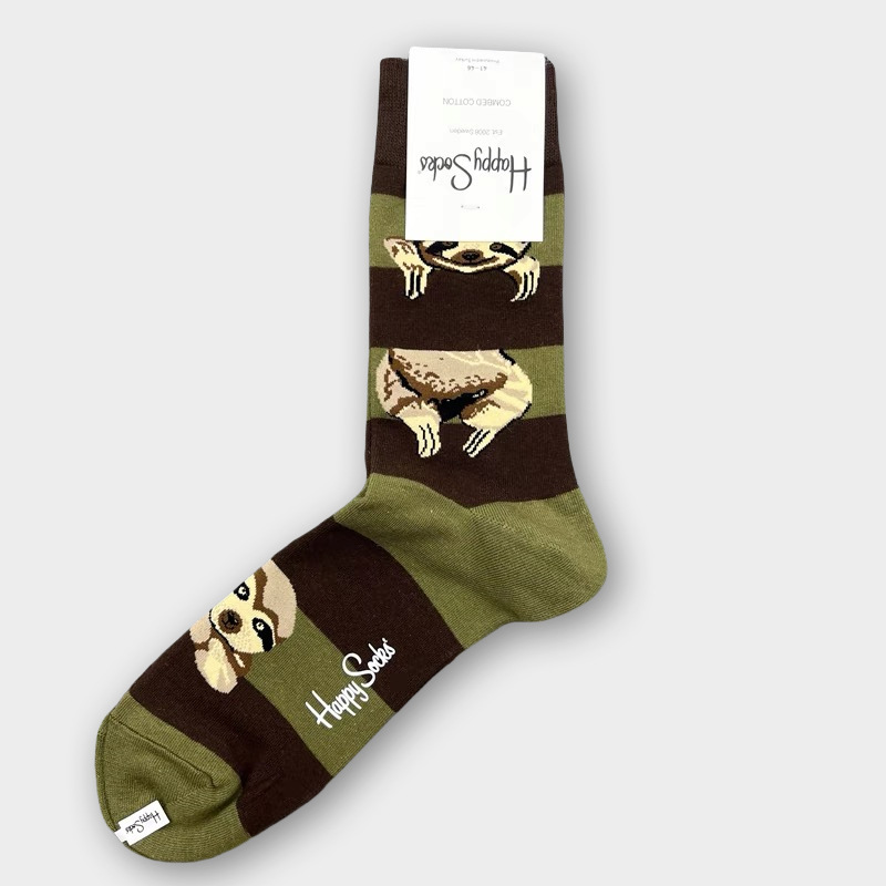 Happy Socks Hombre Algodón Calcetines Medio Tubo Calcetines Transpirables - Imagen 128 de 134
