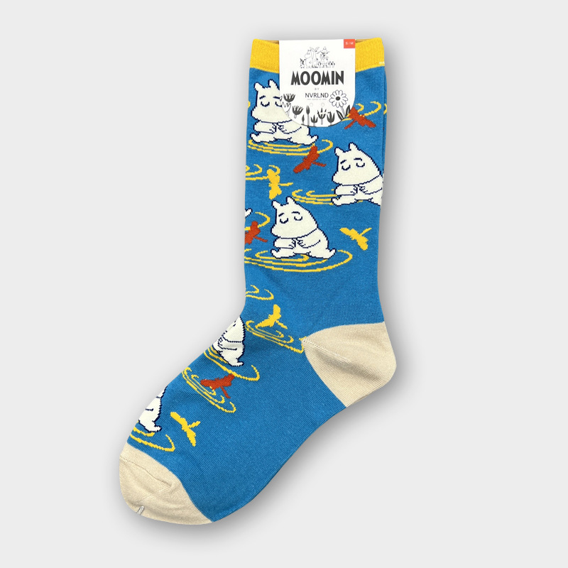 moomin cotton socks women's socks cartoon tube tide socks - Picture 23 of 127