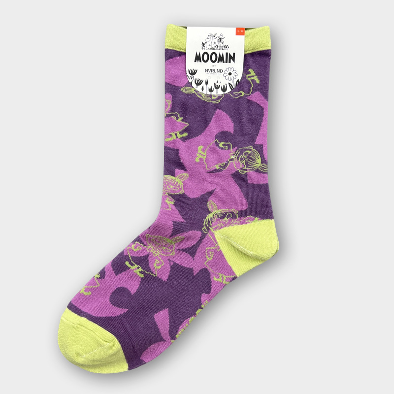 moomin cotton socks women's socks cartoon tube tide socks - Picture 25 of 127