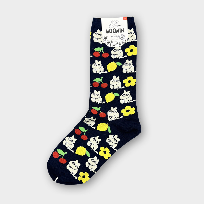 moomin cotton socks women's socks cartoon tube tide socks - Picture 35 of 127