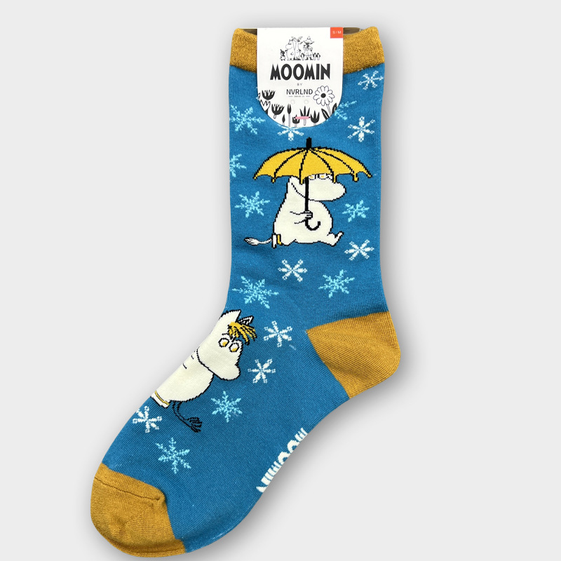 moomin cotton socks women's socks cartoon tube tide socks - Picture 39 of 127