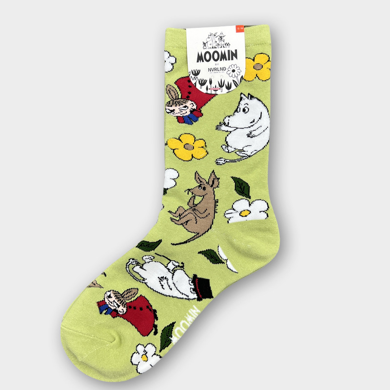 moomin cotton socks women's socks cartoon tube tide socks - Picture 53 of 127