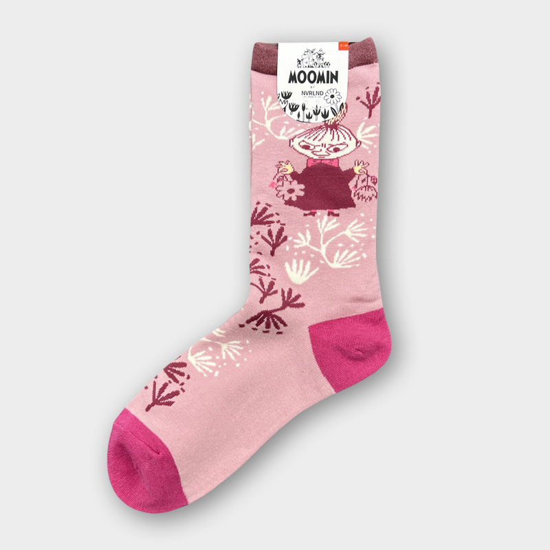 moomin cotton socks women's socks cartoon tube tide socks - Picture 55 of 127