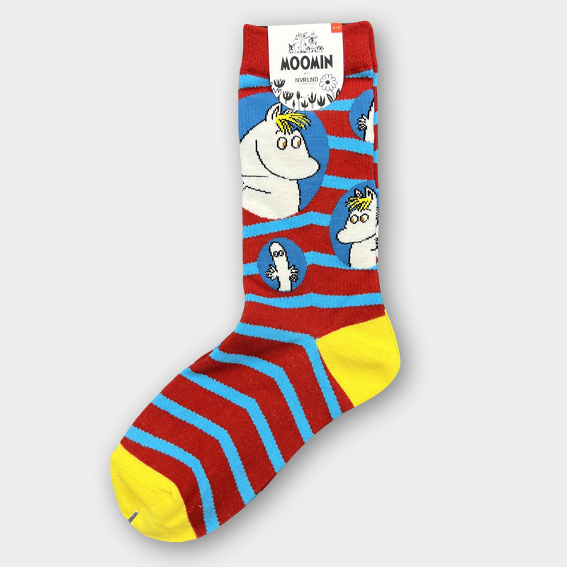 moomin cotton socks women's socks cartoon tube tide socks - Picture 63 of 127