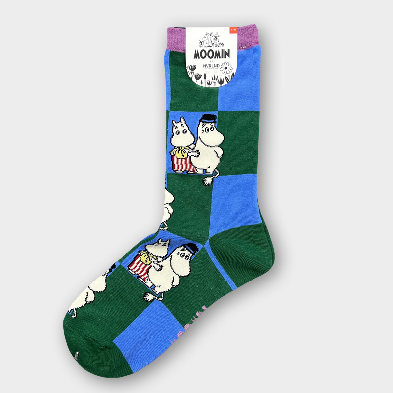 moomin cotton socks women's socks cartoon tube tide socks - Picture 69 of 127