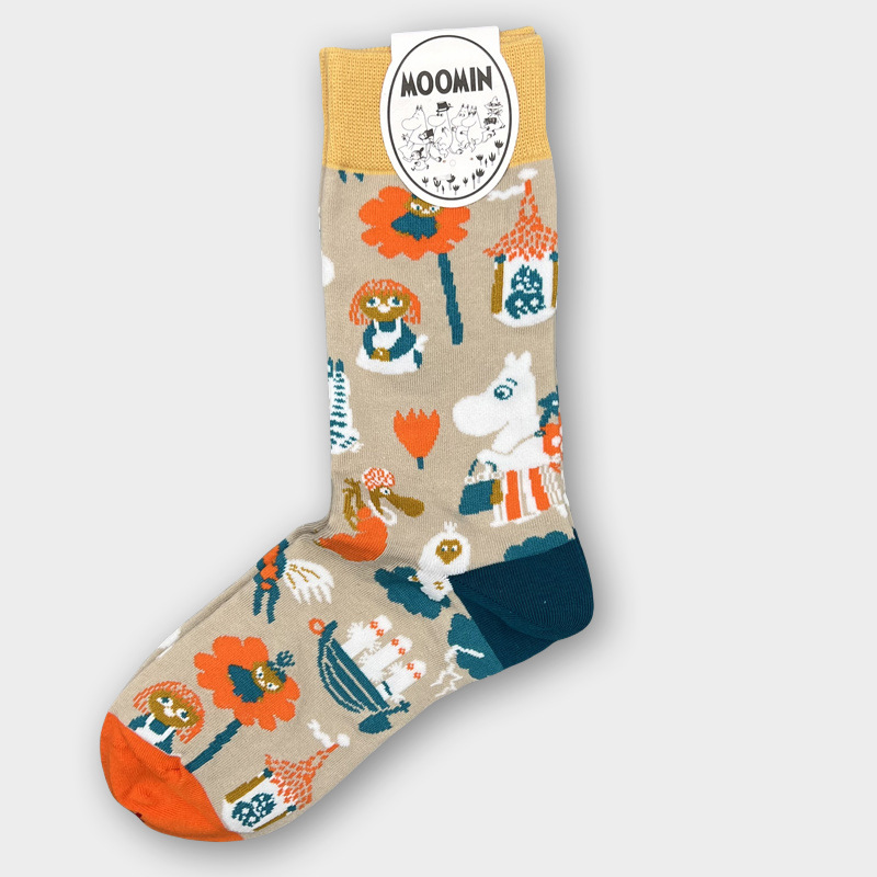 moomin cotton socks women's socks cartoon tube tide socks - Picture 95 of 127