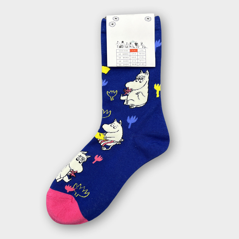 moomin cotton socks women's socks cartoon tube tide socks - Picture 99 of 127