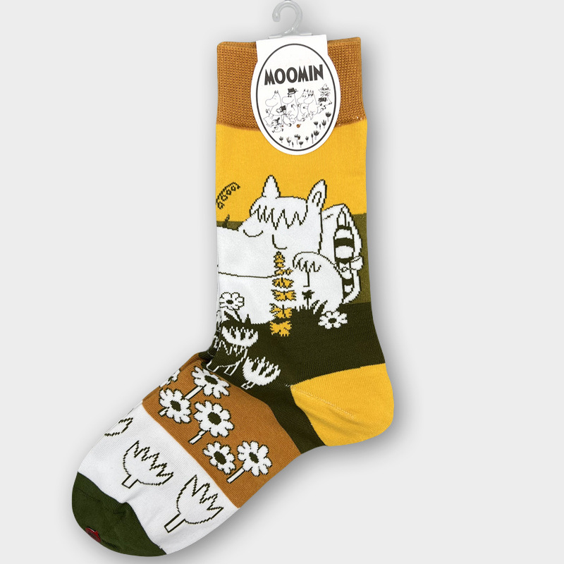 moomin cotton socks women's socks cartoon tube tide socks - Picture 118 of 127