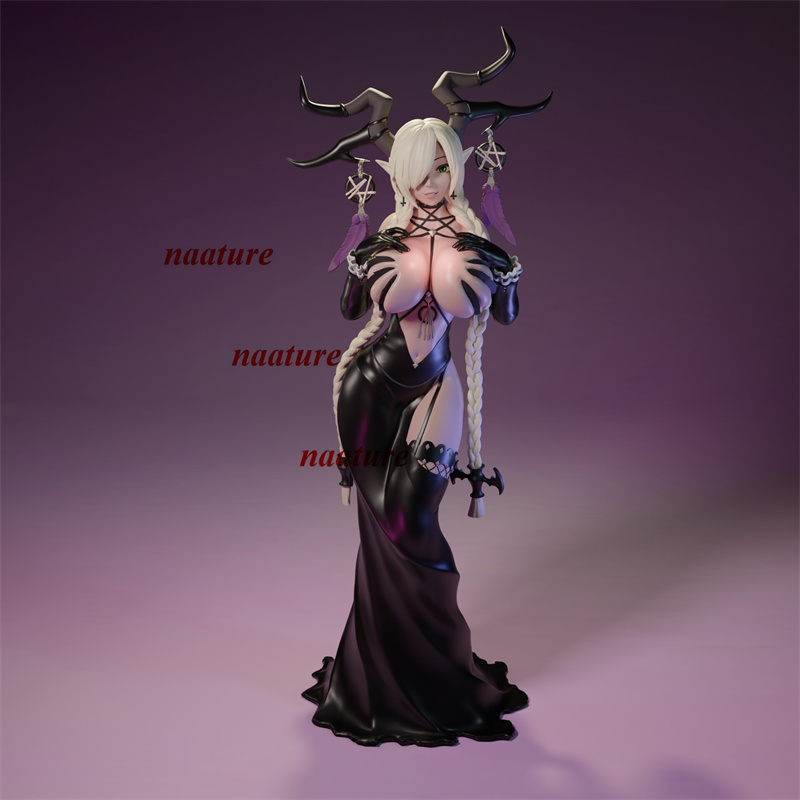 Azur Lane Owari 1/6 1/4 non dipinto modello GK figure stampa 3D kit resina 32 cm 48 cm - Foto 13 di 15