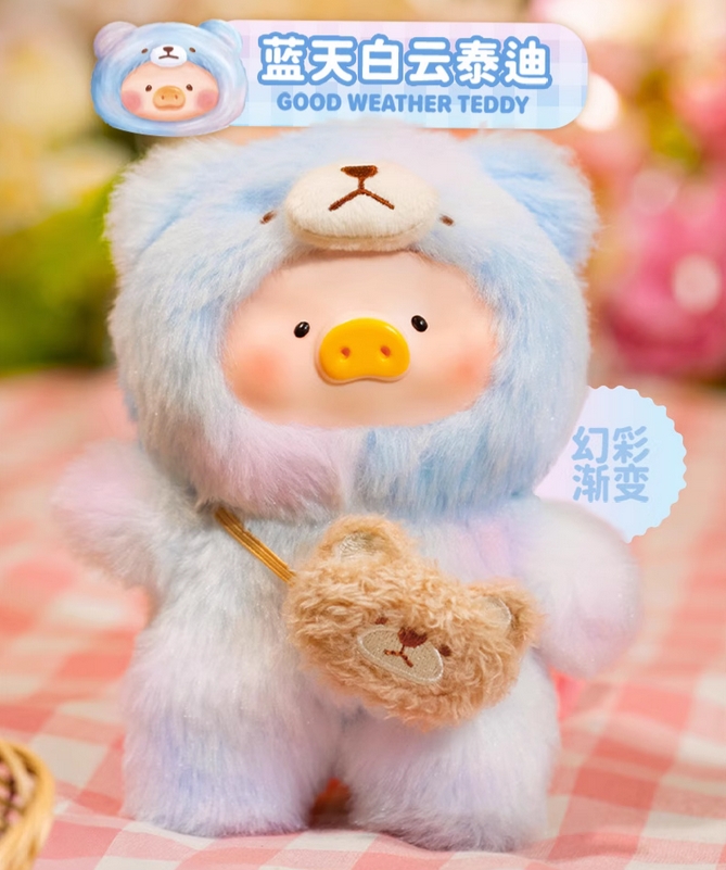 52Toys Lulu The Piggy Good Weather Teddy Special Joyful Time 5.5In