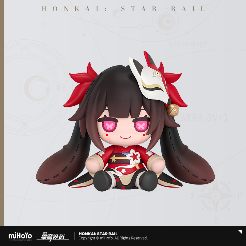 miHoYo Honkai: Star Rail Tribbie Mem Sparkle Pom-Pom Figures Huggy Good Smile - Picture 12 of 15
