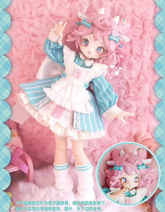 Sugary Girls Series Sugary 16cm/6.3In Bjd Doll Action Figure