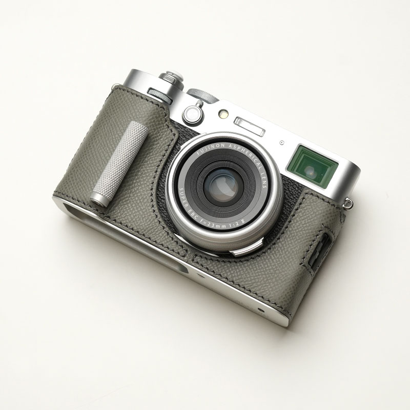 Genuine Leather Camera Bag Case Grip Protect Cover For Fujifilm X-100VI X100VI - Picture 30 of 38