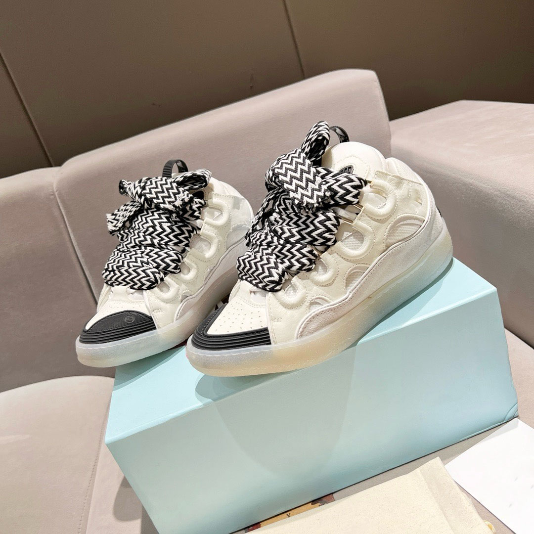 Designer Inspiration Spring/Summer 2025 Men and Women Contrast Stitching Shoes - Picture 33 of 46