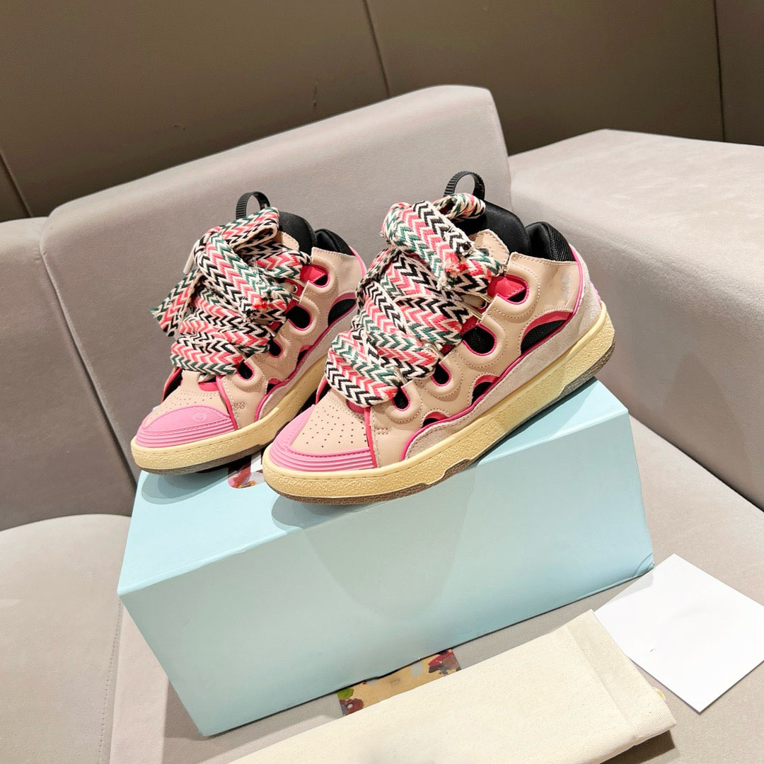 Designer Inspiration Spring/Summer 2025 Men and Women Contrast Stitching Shoes - Picture 35 of 46