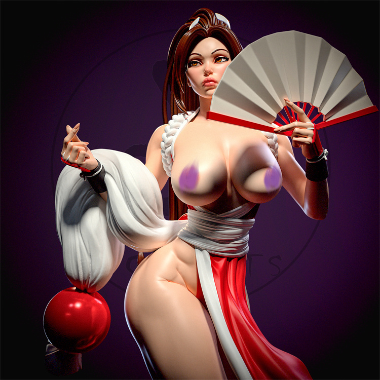 Kits de resina Mai Shiranui impresión 3D sin montar sin pintar kits de garaje - Imagen 19 de 19