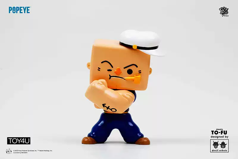 ZCWO TO-FU Brutus & Popeye versión limitada Figura Moda 23cm Nueva En Stock - Imagen 11 de 12