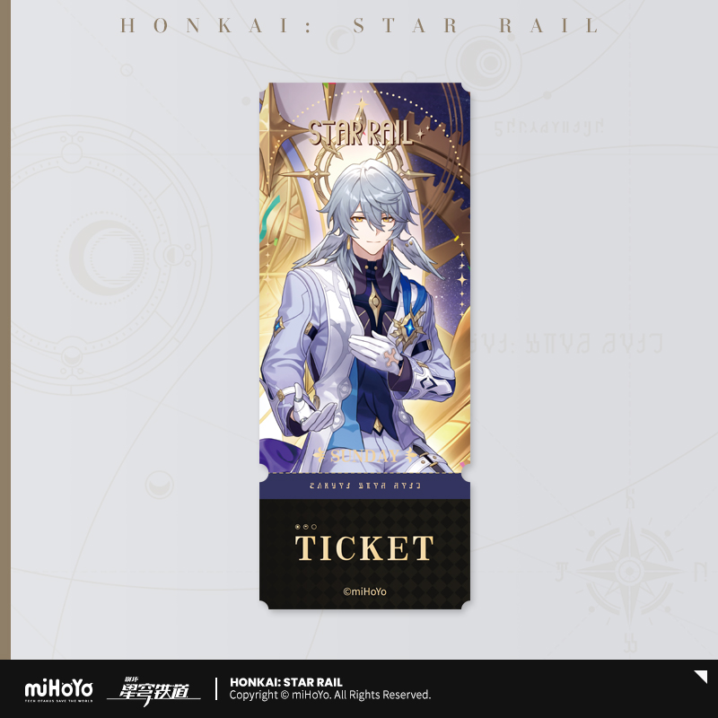 miHoYo Honkai: Star Rail Autumn Festival Collection Card Tickets Official Goods - Picture 4 of 5