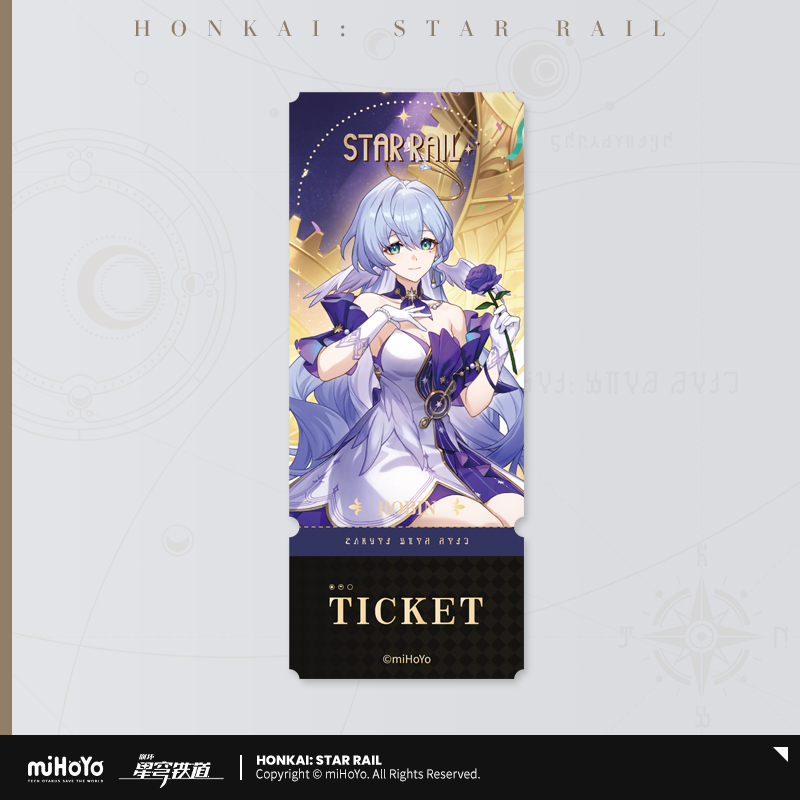 miHoYo Honkai: Star Rail Autumn Festival Collection Card Tickets Official Goods - Picture 5 of 5