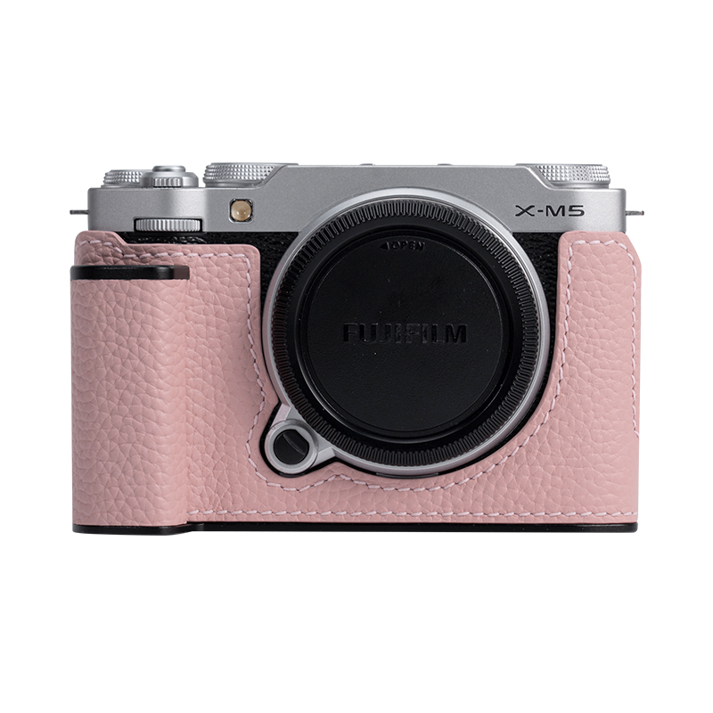 Real Leather Camera Bag Case Grip Cover Belt For Fujifilm X100VI XM5 XT5 XT50 - Picture 24 of 36