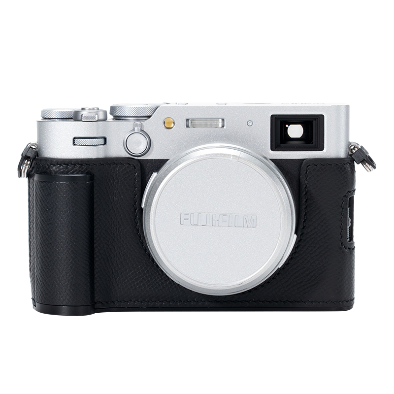 Real Leather Camera Bag Case Grip Cover Belt For Fujifilm X100VI XM5 XT5 XT50 - Picture 26 of 36
