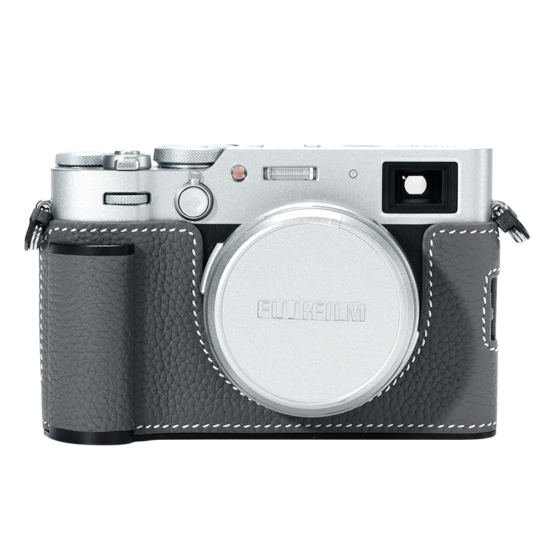 Real Leather Camera Bag Case Grip Cover Belt For Fujifilm X100VI XM5 XT5 XT50 - Picture 27 of 36