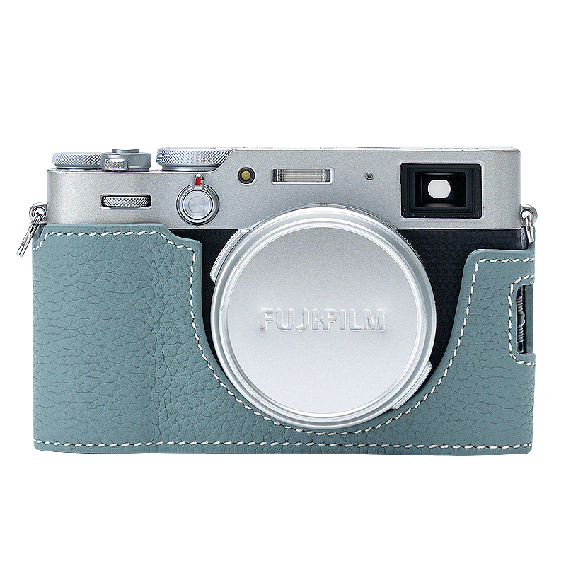 Real Leather Camera Bag Case Grip Cover Belt For Fujifilm X100VI XM5 XT5 XT50 - Picture 31 of 36